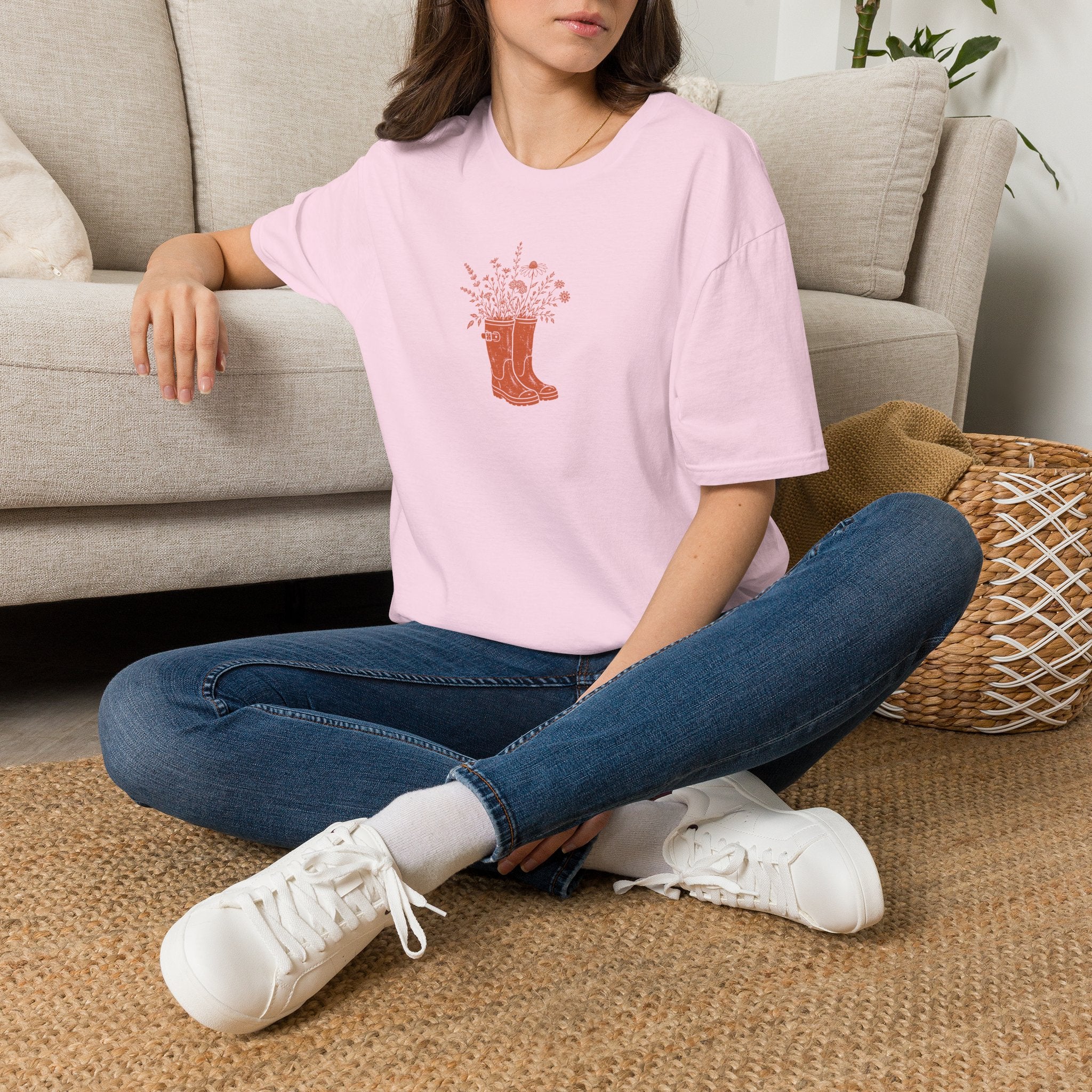Wildflower Rainboots T-Shirt