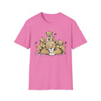 Unamused Lioness with Rambunctious Cubs T-Shirt