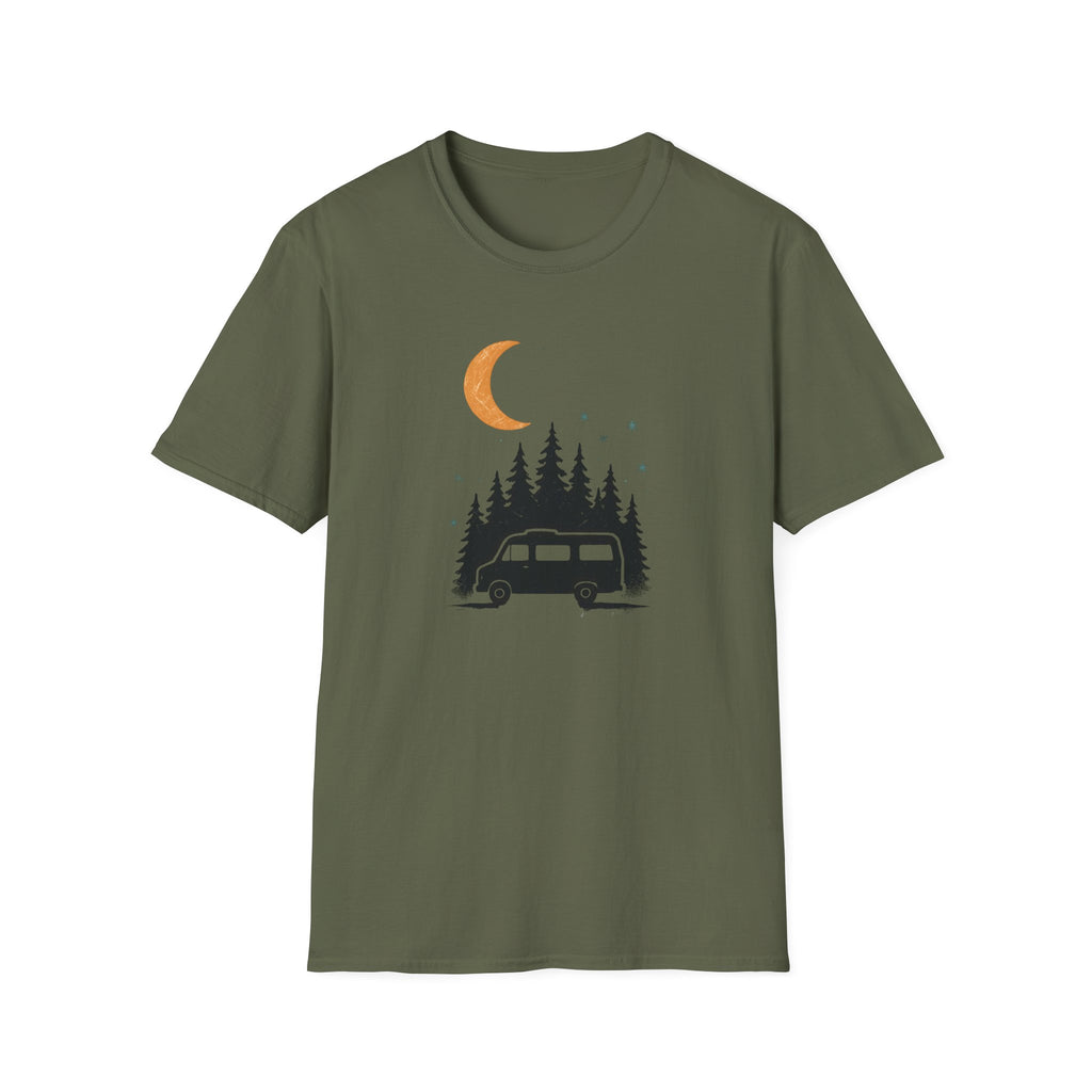 Moonlit Forest Camper T-Shirt
