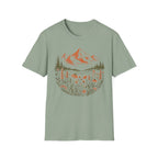 Wildflower Meadow and Mountain View T-Shirt