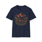 Wildflower Meadow and Mountain View T-Shirt