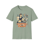 Powered By Coffee and Chaos T-Shirt