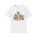 Unamused Lioness with Rambunctious Cubs T-Shirt