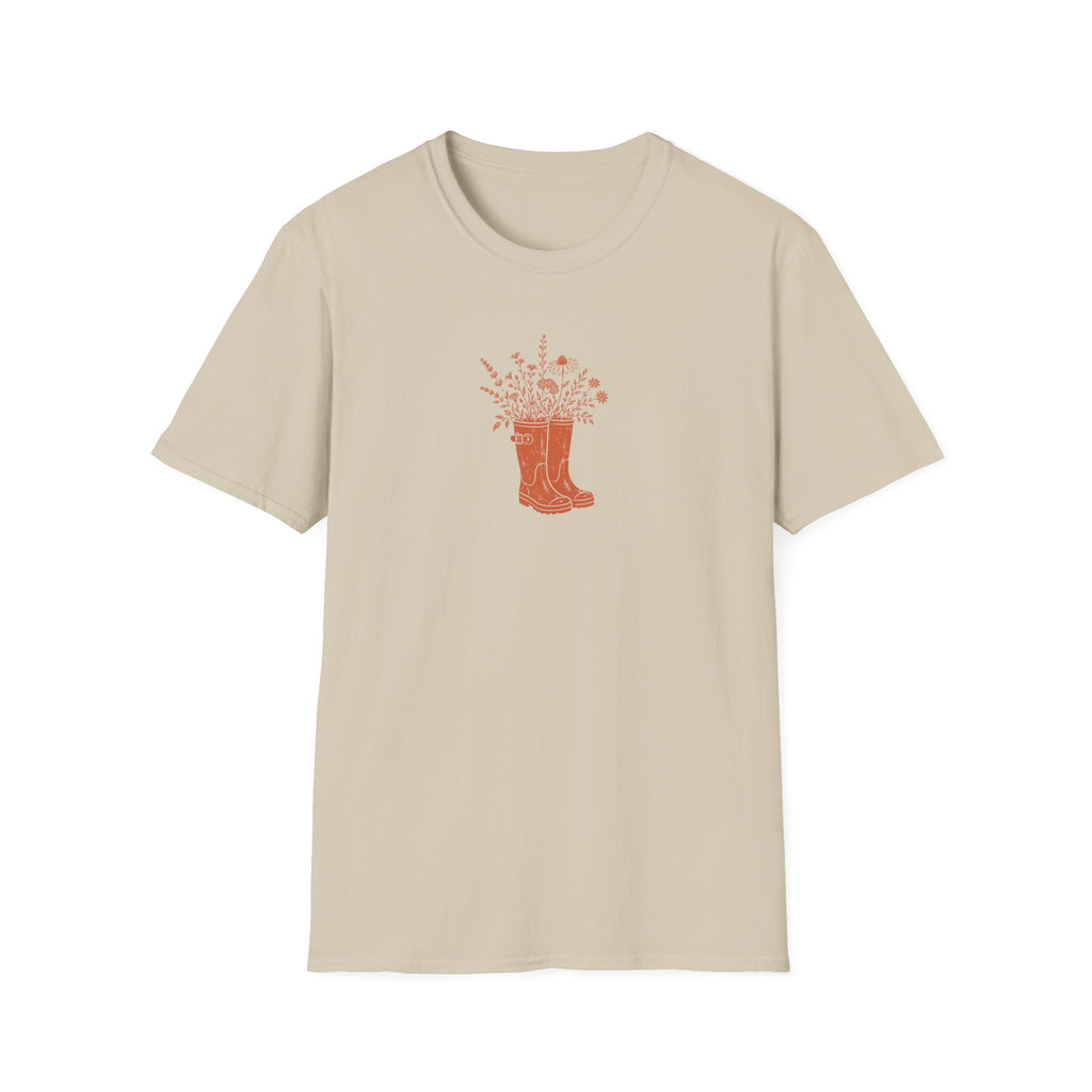 Wildflower Rainboots T-Shirt