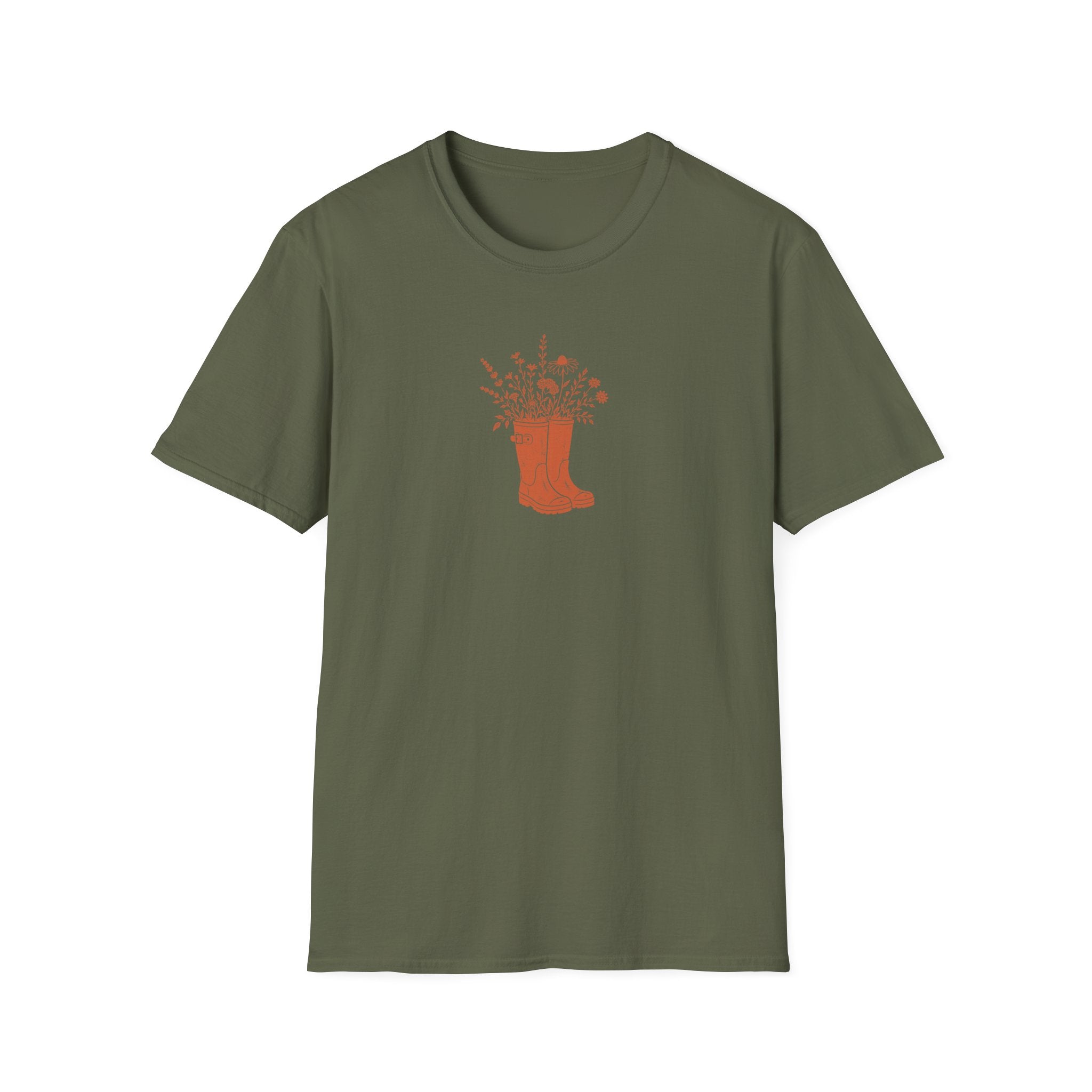Wildflower Rainboots T-Shirt