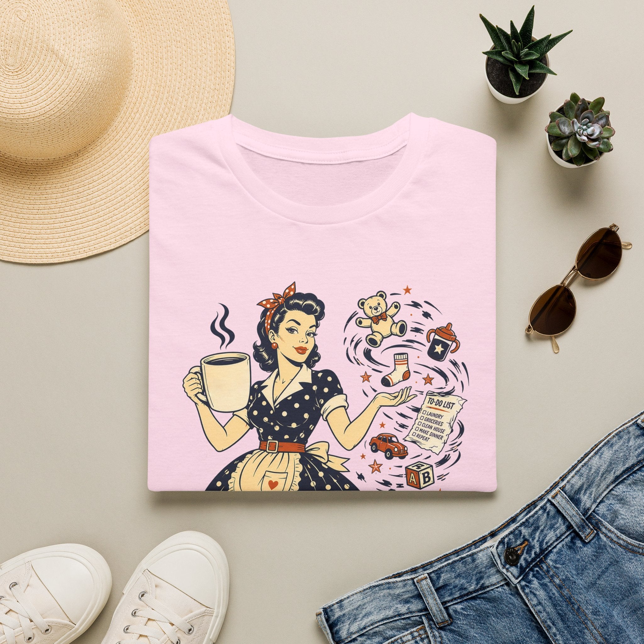Powered By Coffee and Chaos T-Shirt