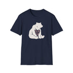 Mama Bear with Wildflower Heart T-Shirt