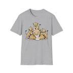 Unamused Lioness with Rambunctious Cubs T-Shirt