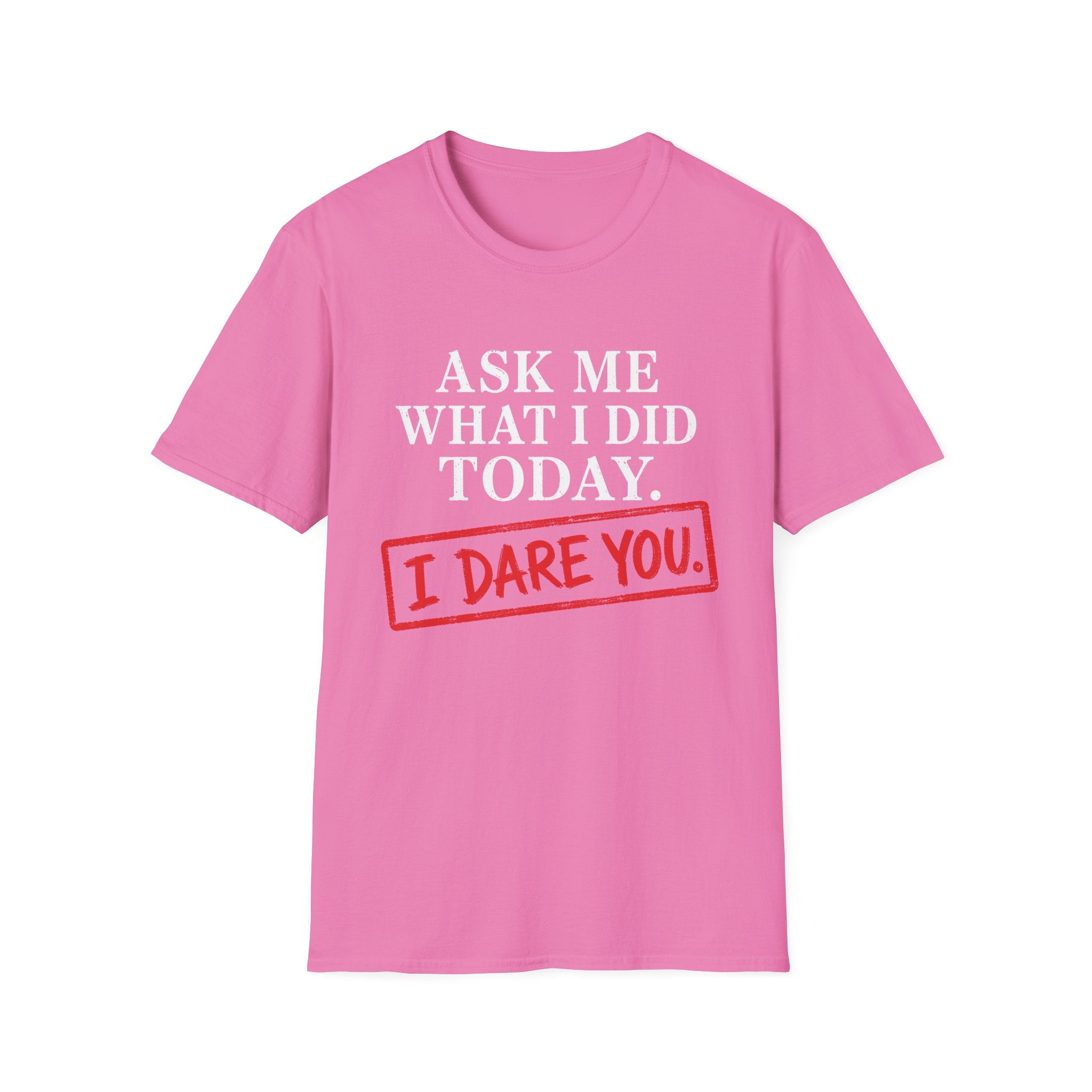Ask Me What I Did Today, I Dare You T-Shirt