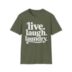 Live. Laugh. Laundry T-Shirt