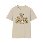 Unamused Lioness with Rambunctious Cubs T-Shirt