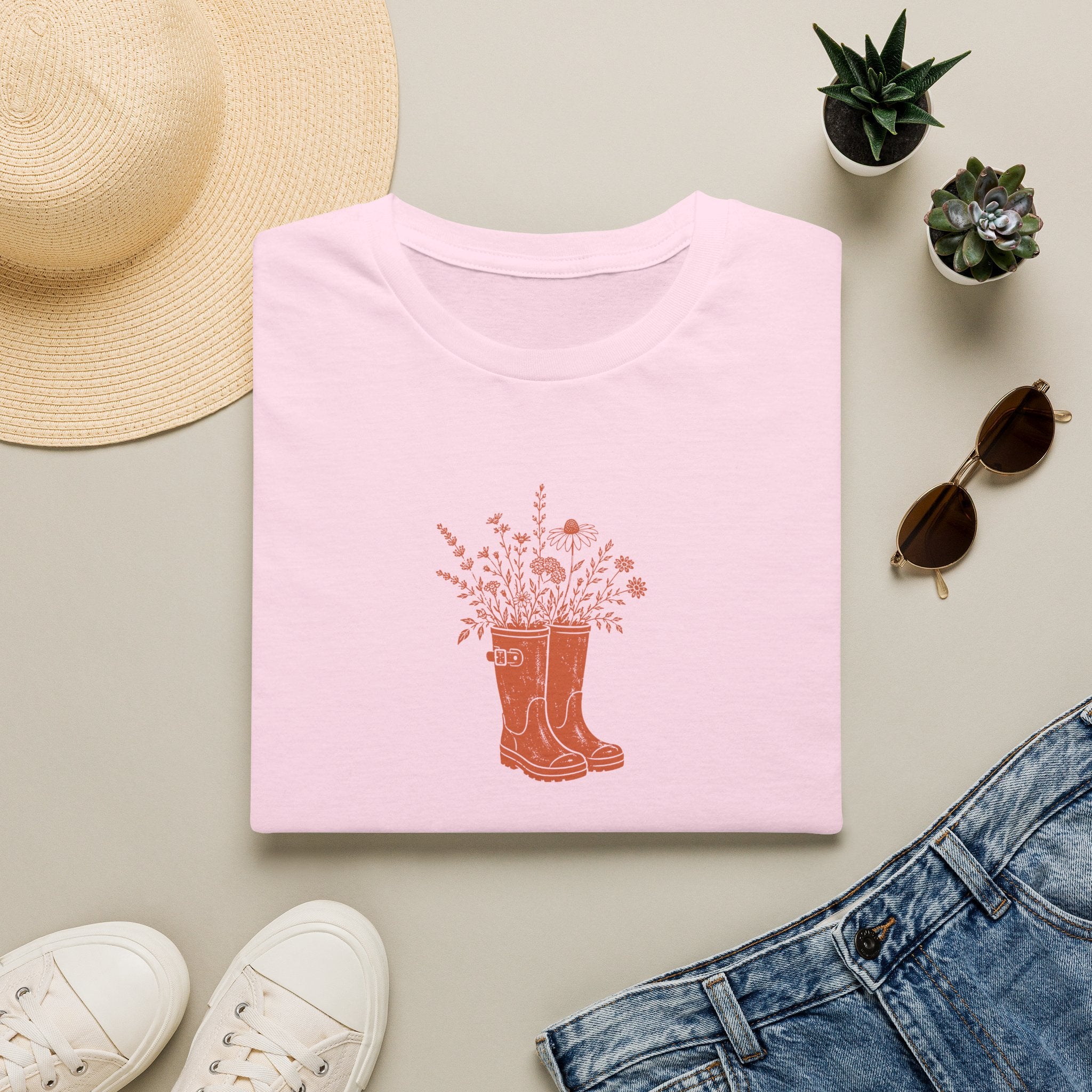 Wildflower Rainboots T-Shirt
