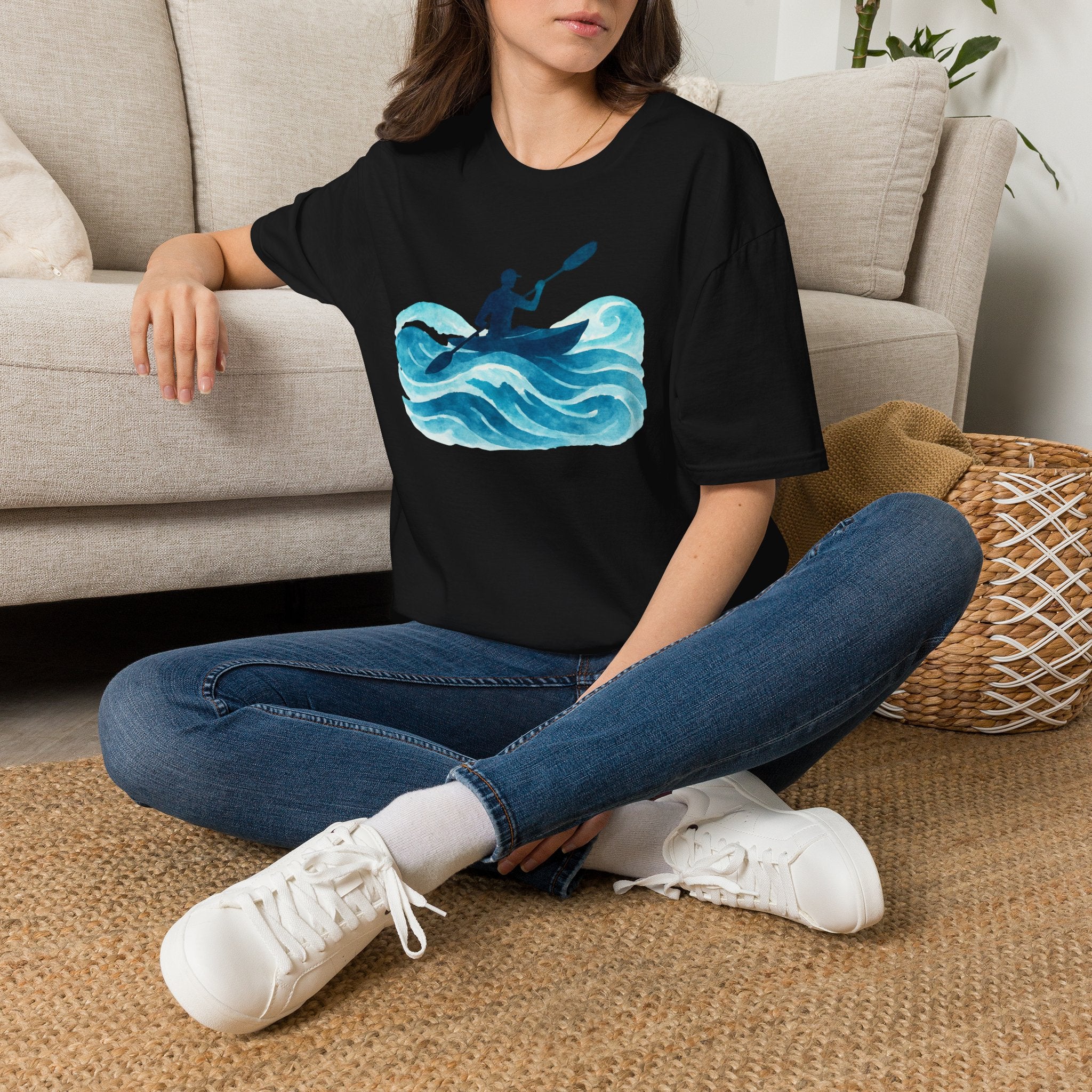 Paddling Through Waves T-Shirt