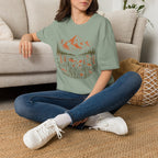 Wildflower Meadow and Mountain View T-Shirt